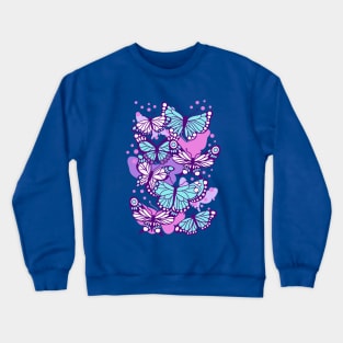 Y2K Butterflies Crewneck Sweatshirt